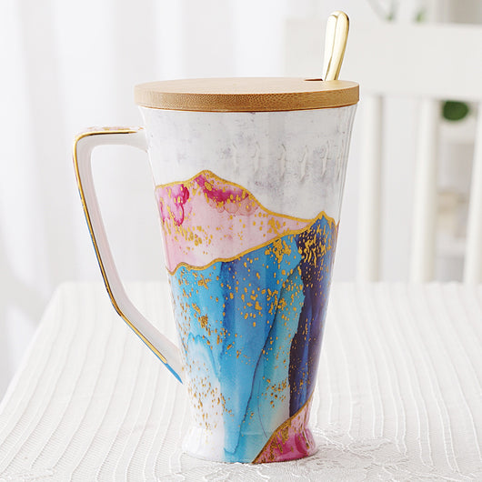 Taza de Porcelana Bone China Gran Capacidad - Image 2