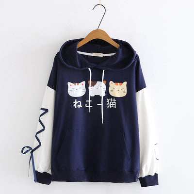 Suéter con Estampado de Gatos para Mujer - Image 11