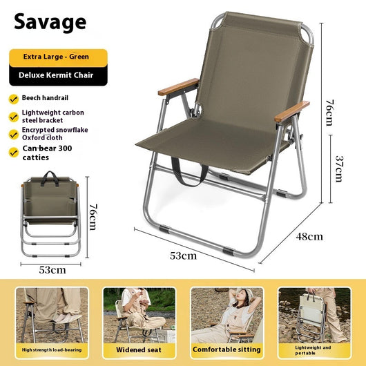 Silla Plegable Portátil con Mesa Integrada - Image 9