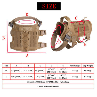 Ropa Táctica para Perros Grandes - Protección y Estilo - Image 3
