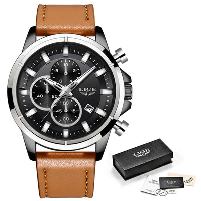 Reloj Deportivo Cronógrafo Resistente al Agua con Correa de Tiempo - Image 13