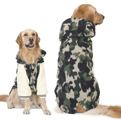 Ropa de Camuflaje para Perros Grandes - Golden Retriever, Labrador y Samoyedo - Image 7