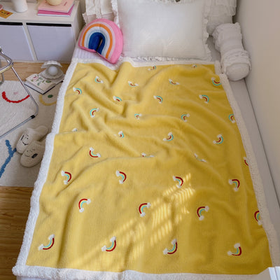 Manta Reversible de Velludo Cordero para Niños - Cobertor Suave Doble Cara - Image 27