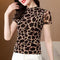 Blusa Verano Talla Grande Efecto Reductor Manga Corta