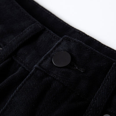 Shorts de Mezclilla Negra para Mujer - Image 5