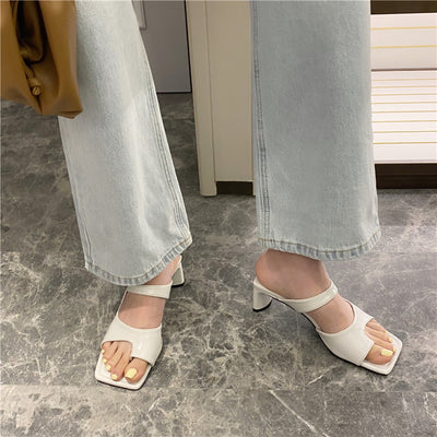 Sandalias de Tacón Grueso Alto - Image 6