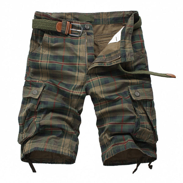 Pantalones Cortos Deportivos Hombre Cinco Puntos Marca Tide Bolsillos Múltiples Talla Grande