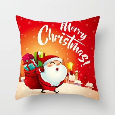 Funda de Almohada Navideña con Diseño de Muñeco de Nieve - Image 44