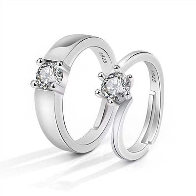 Anillos de Compromiso Moissanita para Parejas - Image 36