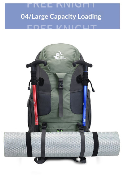 Mochila de Senderismo Profesional 70L Impermeable Multiuso para Camping y Viajes - Image 16