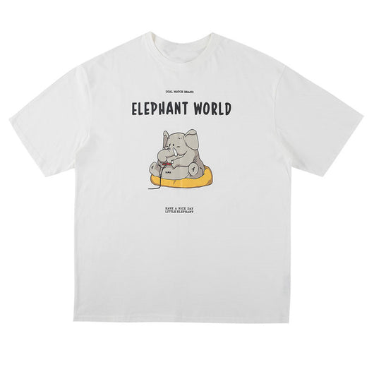 Playera Infantil con Estampado de Elefantito Adorable - Image 5