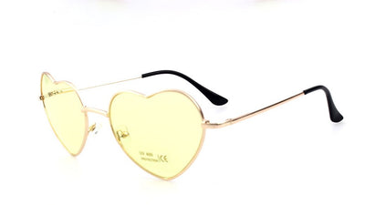 Gafas de Sol Corazón Durazno - Estilo Retro Dulce - Image 13