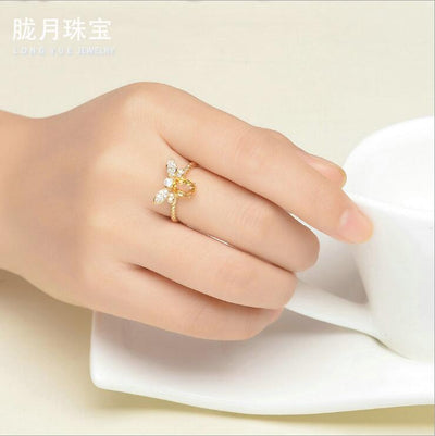 Anillo de Citrino con Abeja - Image 8