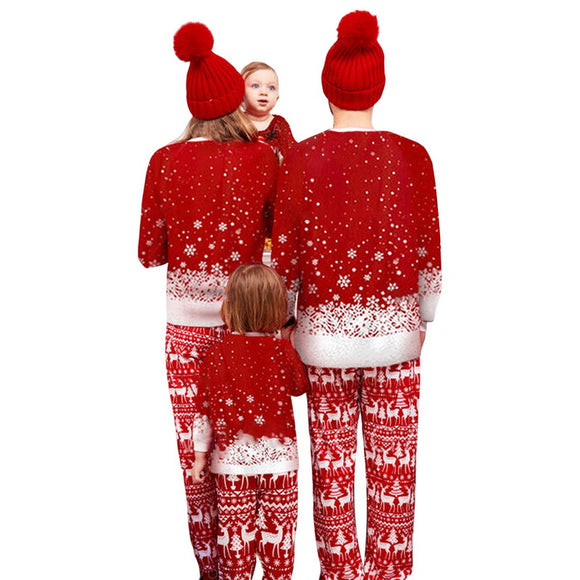 Conjunto Navideño Familiar a Juego - Manga Larga Casual