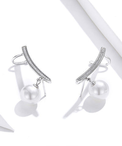 Aretes de Plata S925 con Perla para Mujer - Image 13