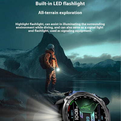 Reloj Inteligente con GPS, Linterna de Larga Duración y Resistencia al Agua - Image 3
