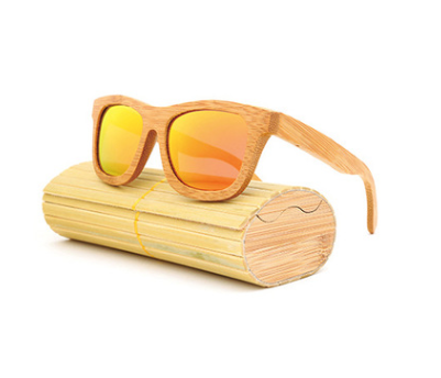 Gafas de Sol Bambú Multicolor con Protección UV