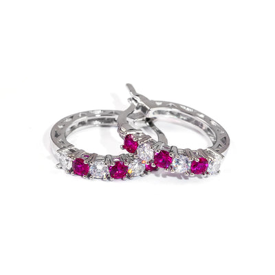 Aretes de Circonia Multicolor - Image 5