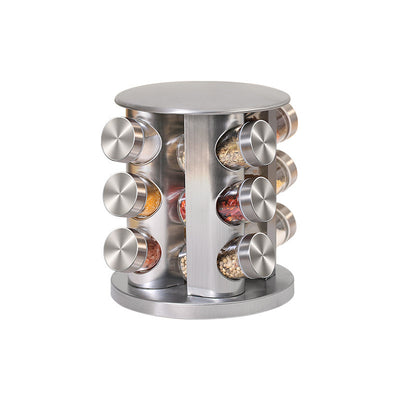 Set de Frascos Giratorios para Condimentos en Acero Inoxidable 430 y Vidrio - Image 3