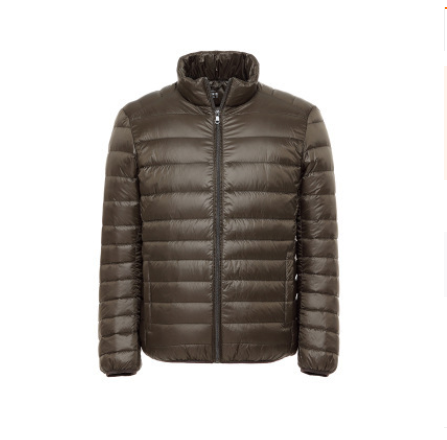 Chaqueta de Plumas Ligera para Hombre con Cuello Tipo Mao - Talla XL - Image 2