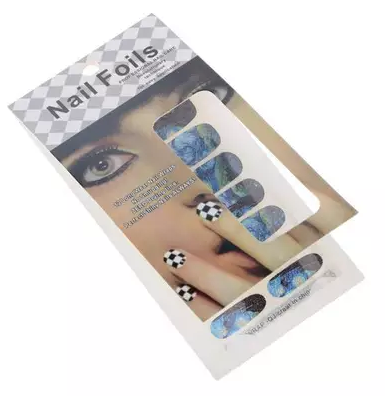 Calcomanías de Manicura Van Gogh Starry Night - 14 Stickers de Uñas con Efecto Fotocurado - Image 5