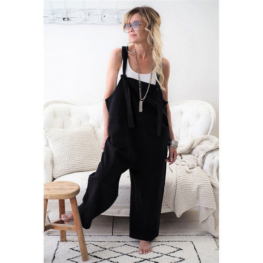 Pantalones Overol Mujer Talle Medio en Denim - Image 8