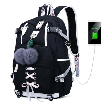 Mochila Ejecutiva para Mujer con Puerto de Carga USB - Image 5