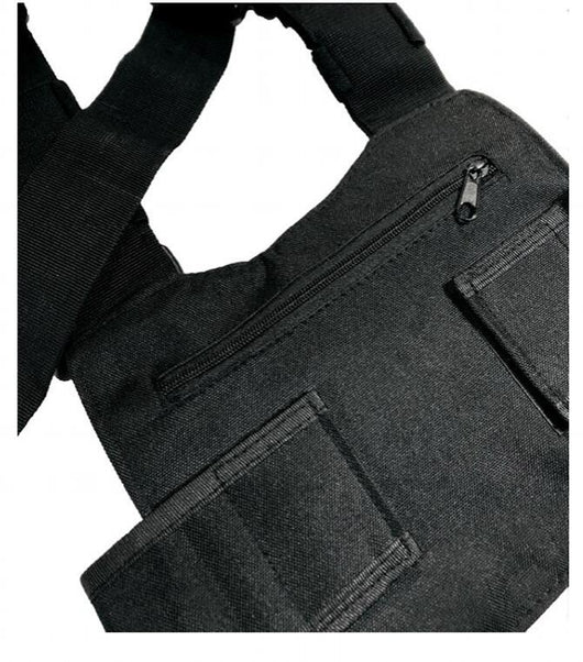 Chaleco Táctico Hip Hop Multiusos con Bolsa de Pecho - Verde Fluorescente - Image 12
