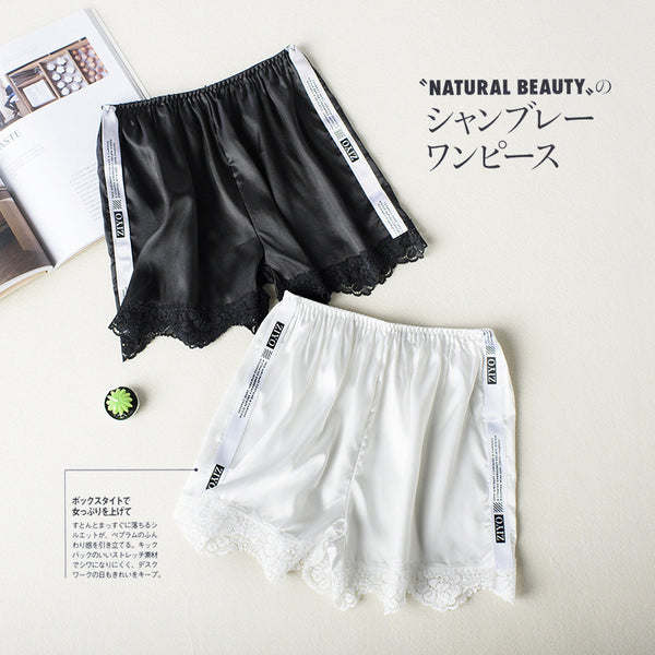Pantalones de Seguridad Antibrillo para Mujer con Franja Lateral Blanca
