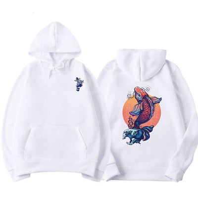 Sudadera con Estampado de Carpa - Image 11