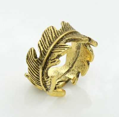 Anillo Elegante de Hoja y Flor para Mujer - Image 5