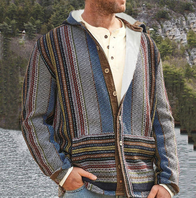 Camisa Hoodie Casual para Hombre - Otoño e Invierno