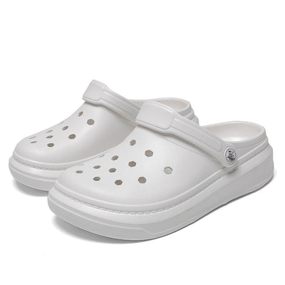 Sandalias y Pantuflas Blancas Antideslizantes Talla 47 - Comodidad Dual para Pies Grandes - Image 12