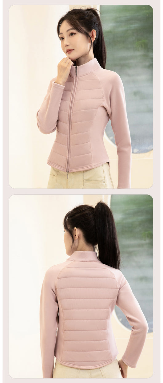 Chaqueta Acolchada de Algodón y Grafeno para Mujer - Image 12