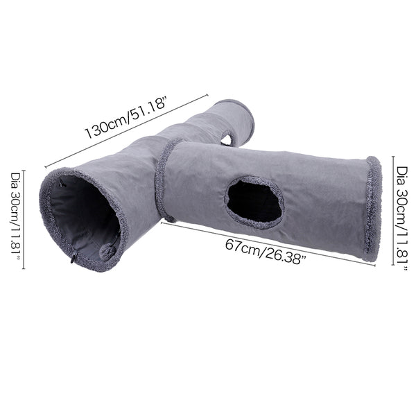 Túnel para Gatos - Juguete Interactivo Extensible