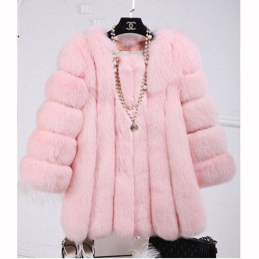 Abrigo de Piel Sintética Rusa para Mujer - Conjunto Completo Invierno - Image 7