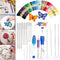 Kit Completo de Bordado DIY + 50 Hilos