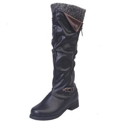 Botas de Tacón Bajo y Punta Redonda - Image 8