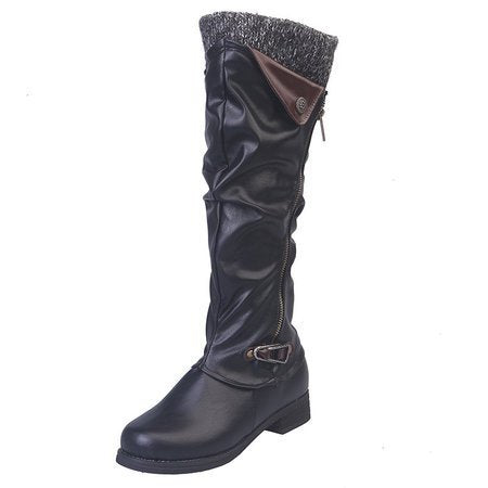 Botas de Tacón Bajo y Punta Redonda - Image 8
