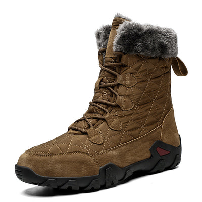 Botas de Invierno para Hombre: Piel Impermeable, Antideslizantes y con Forro Térmico - Image 6