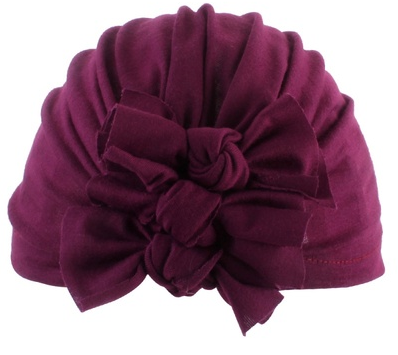 Gorro para bebé con lazo plisado - Image 10