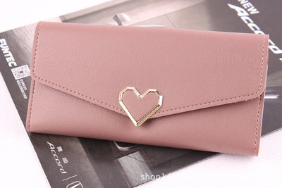 Cartera Mujer Grande Love - Diseño Simple y Elegante con Múltiples Compartimentos - Image 14