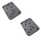 Grey 50x70 cm 2 Pieces