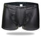 Bóxer Slip de Cuero Charol para Hombre