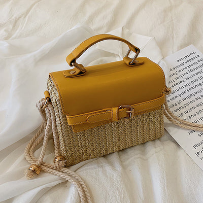 Bolso Tejido de Paja - Diseño Artesanal Versátil - Image 6