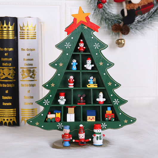 Adornos Navideños de Madera - Escenas Creativas para Árbol - Image 16