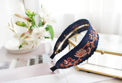 Diadema de Encaje Bordado Elegante - Image 8