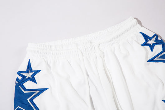 Shorts Holgados con Bordado Estilo Callejero Americano - Image 8