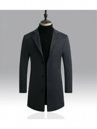 Abrigo Slim Fit con Solapa Europea - Corte Moderno y Elegante - Image 20