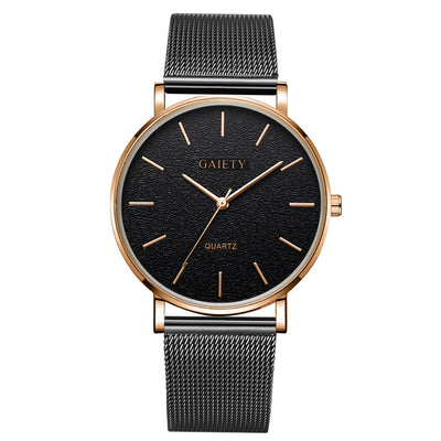 Reloj Casual de Acero para Hombre con Pulsera de Malla - Image 9